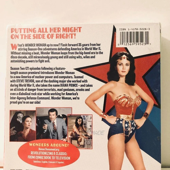 Wonder Woman  TV Series DVD Seasons 2 and 3 Box Sets Lynda Carter - Picture 7 of 16